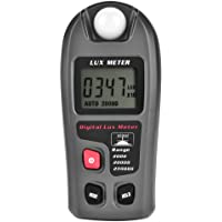 Asixx Medidor de Luz- Mt-30 LuxóMetro Digital Pantalla LCD Medidor de Luz Pruebas Ambientales Iluminómetro Digital…
